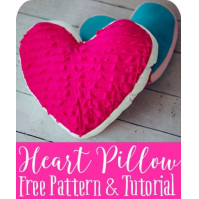 50 FREE Heart Pillow Sewing Patterns | So Sew Easy